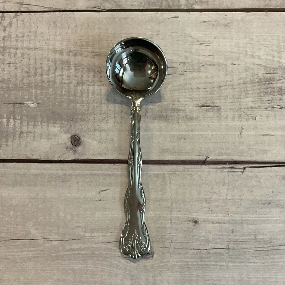 Reed & Barton Select VICTORIA Stainless Flatware Gravy Ladle
